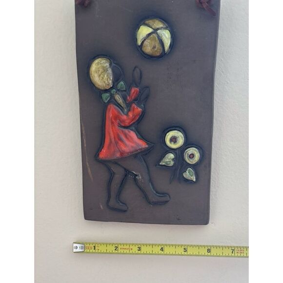 Vintage Toreboda Keramik  Swedish vintage ceramic wall plaque 1960’s - Picture 4 of 5